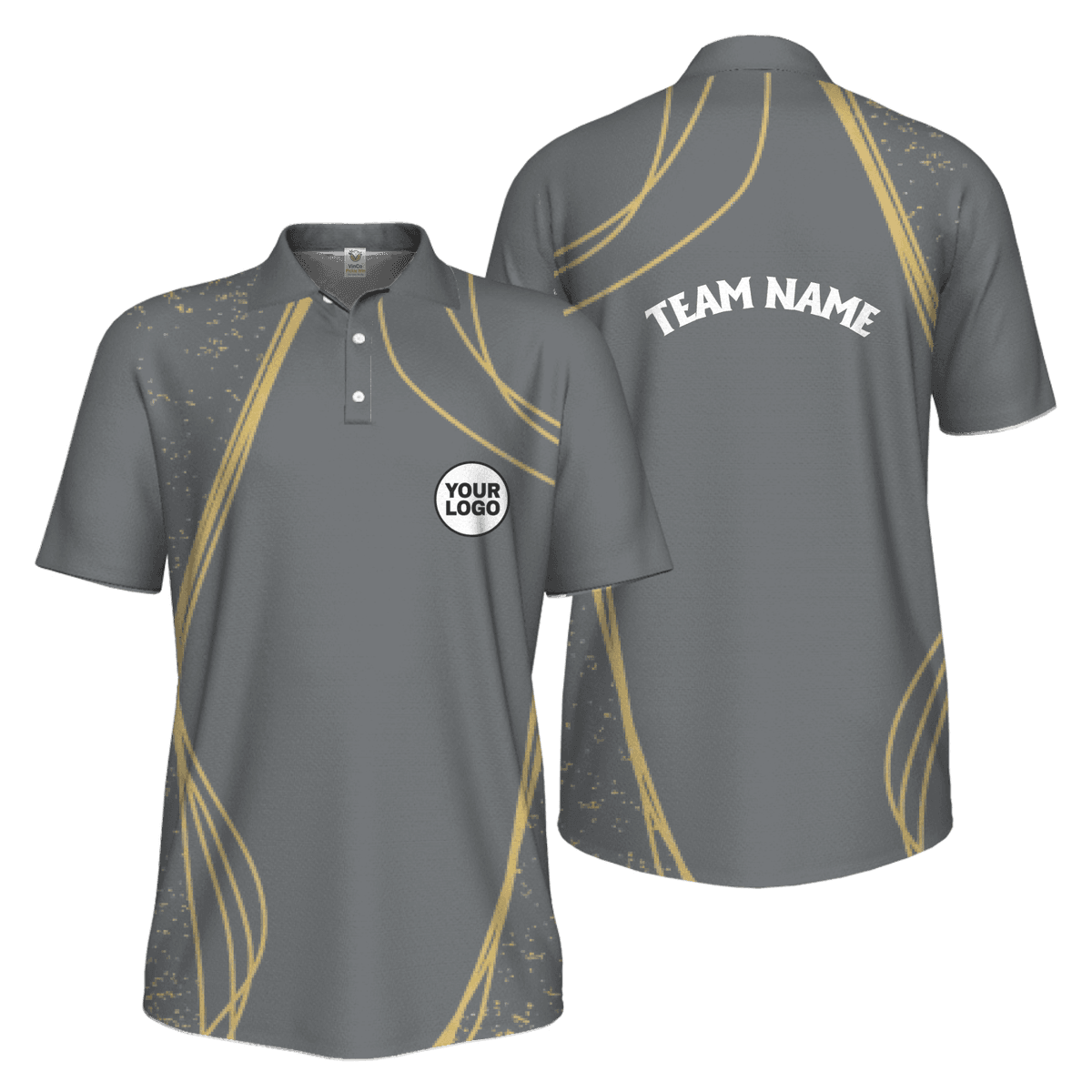 Picklewin Unique Custom Logos Pickleball Polo Shirt For Men  6