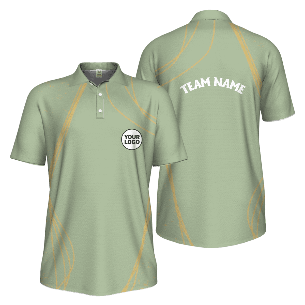 Picklewin Unique Custom Logos Pickleball Polo Shirt For Men  11