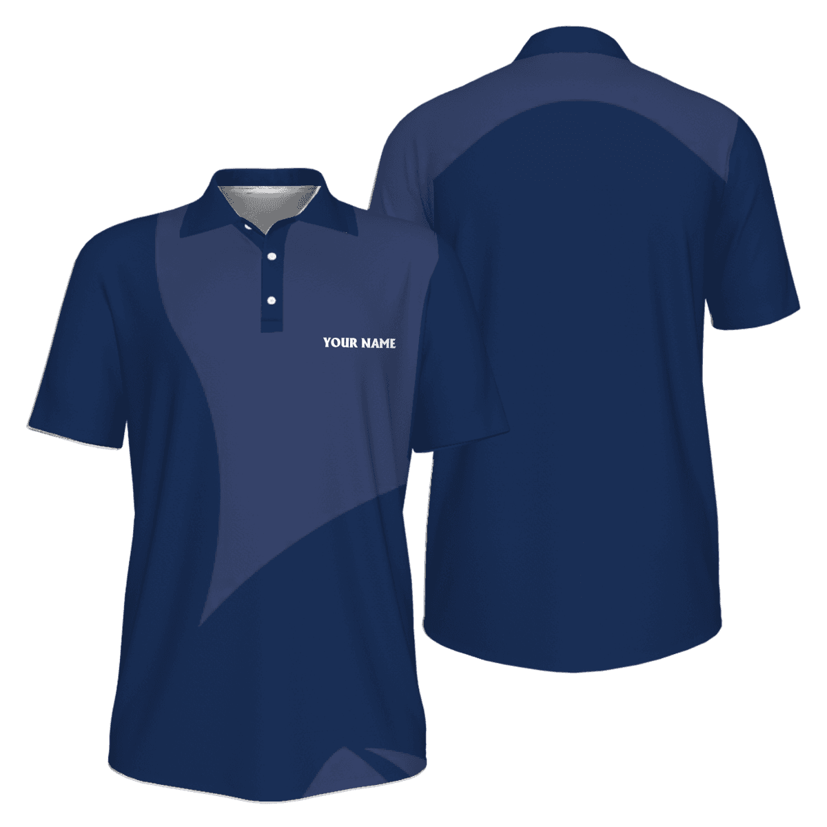 Picklewin Custom Pickleball Team Branding UV Protection Men Polo Shirt 5