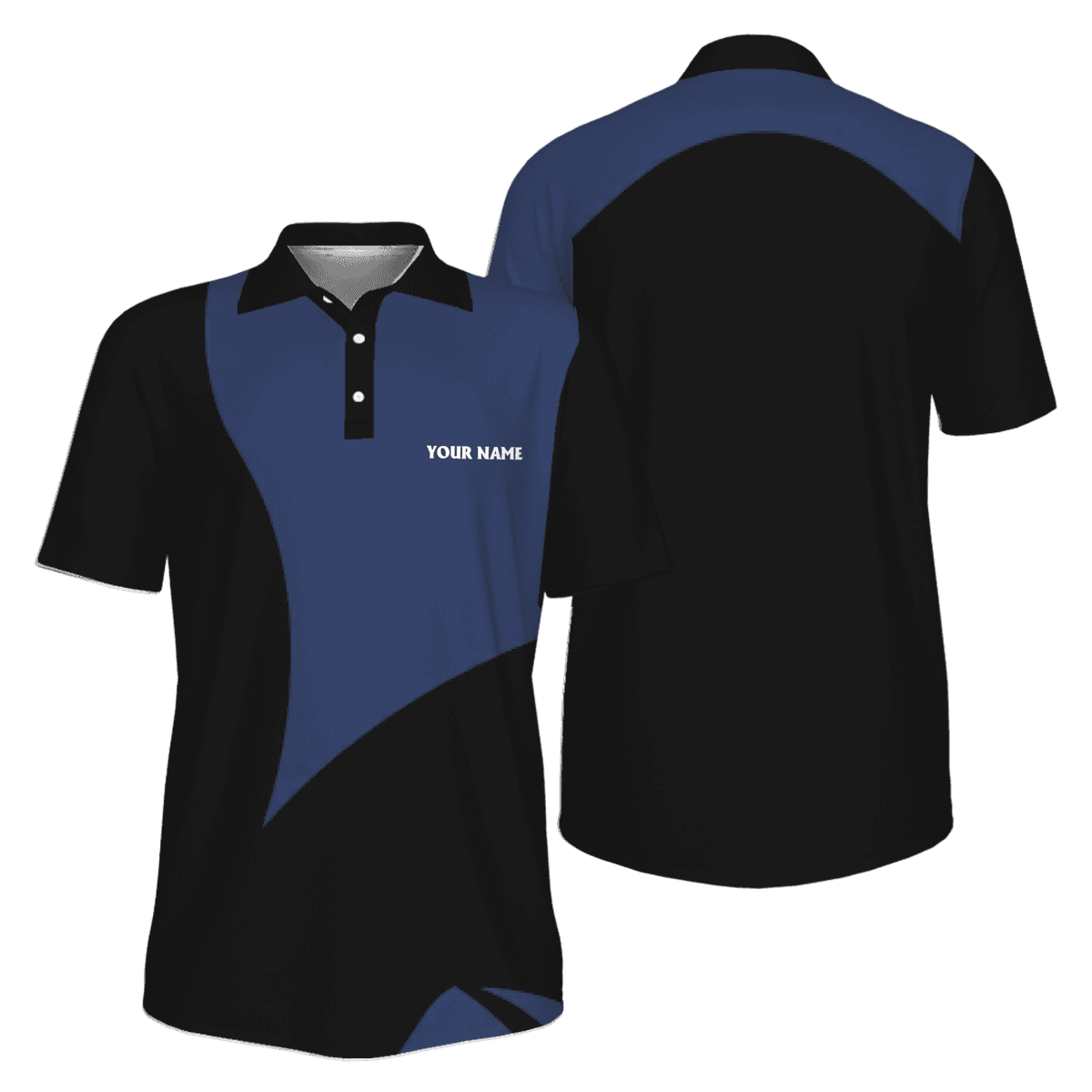 Picklewin Custom Pickleball Team Branding UV Protection Men Polo Shirt 4