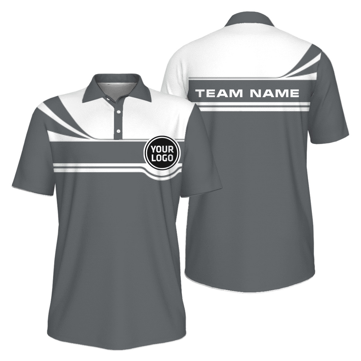 Picklewin Custom Pickleball Competitive Club Men Polo Shirt 5