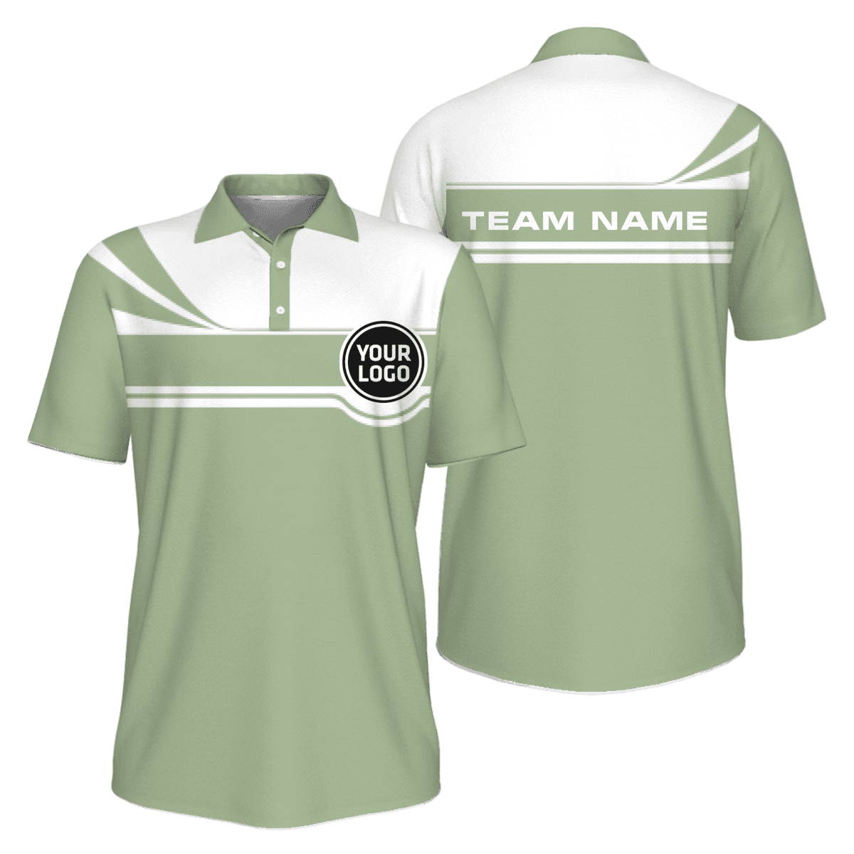 Picklewin Custom Pickleball Competitive Club Men Polo Shirt 3