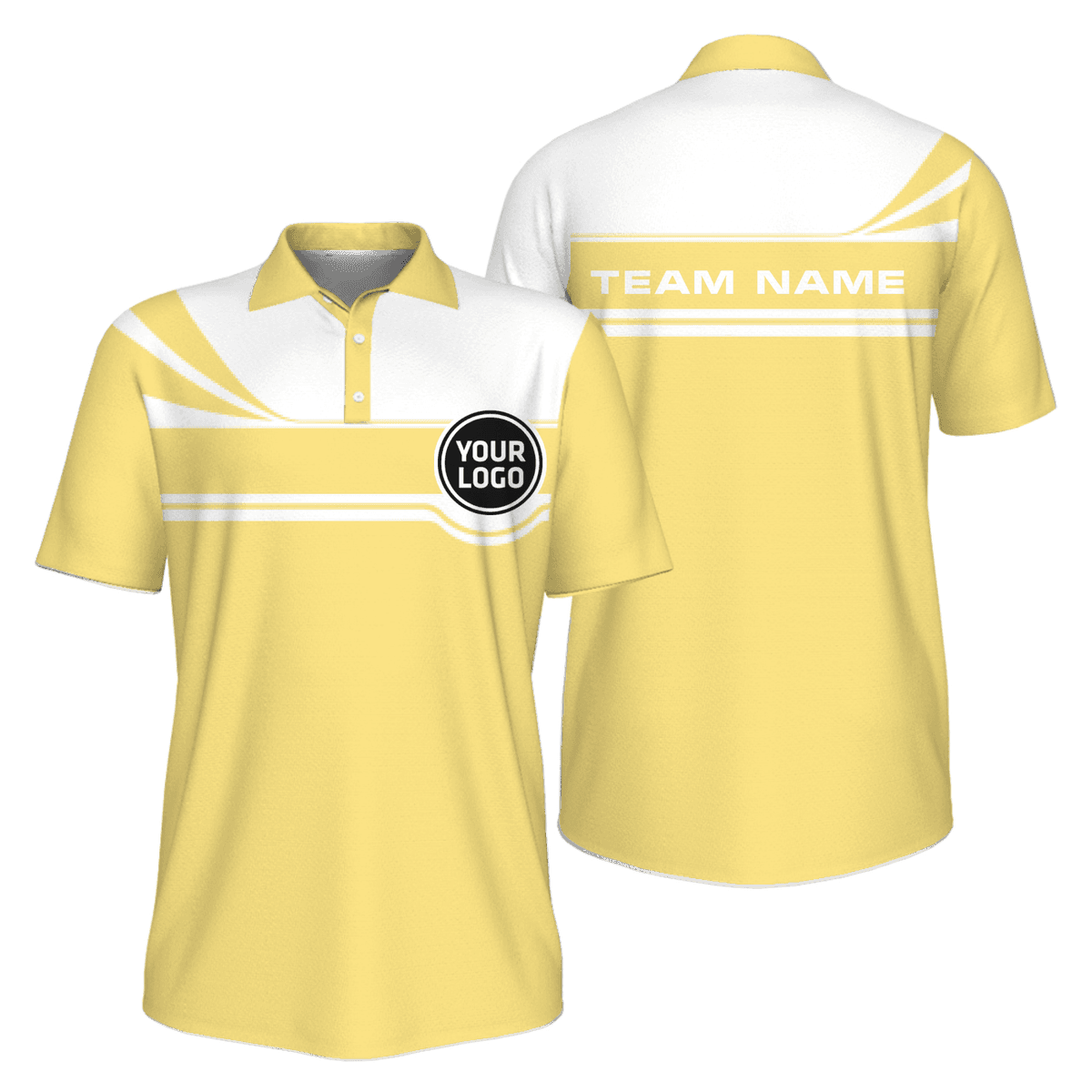 Picklewin Custom Pickleball Competitive Club Men Polo Shirt 1