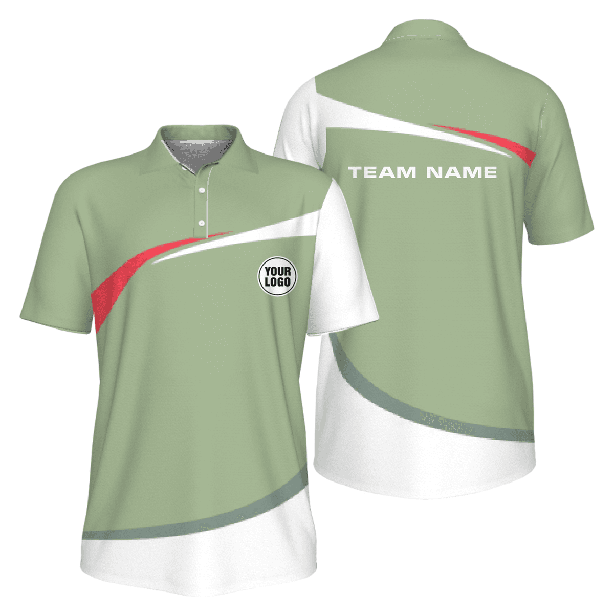 Picklewin Custom Pickleball Rally Team Polo Shirt Personalized Name & Logo 0